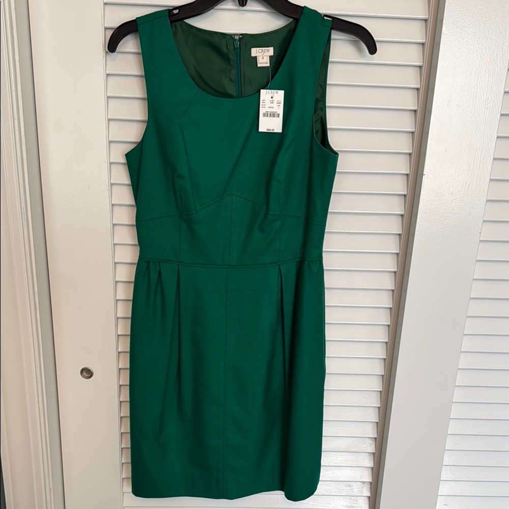 NWT Jcrew Green Women's Dress